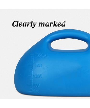 Male Urinal Bottle Male Urinal Portable 2000ML Mens Potty Pee Bottle Collector Travel Toilet - Buy Online on GoSupps.com