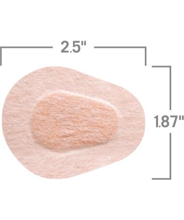 Nexcare Opticlude Orthoptic Eye Patch 1537 - Junior Size 20 Pack 2.44" x 1.81" - Ideal for Kids | International Shipping Available - Buy Online on GoSupps.com