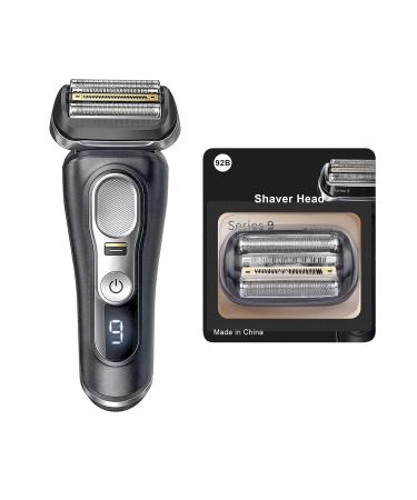 92B Electric Shaver Replacement Head for Series 9 Razors - Compatible with 9290cc 9291cc 9370cc 9293s 9385cc 9390cc 9330s 9296cc - International Shipping Available - Buy Online on GoSupps.com
