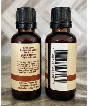 Fabulous Frannie Patchouli Essential Oil 30ml - Pure Natural & International Shipping - Buy Online on GoSupps.com
