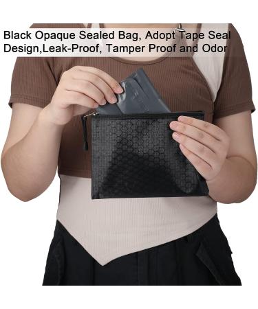 100 Pcs Feminine Disposal Bags & 2 Sanitary Pouches | Hygiene Storage for Tampons, Pads, Liners | Black Opaque Bags - Buy Now! - Buy Online on GoSupps.com