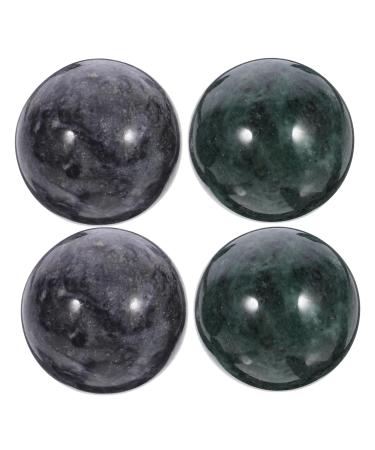 Beaupretty 8 sets Ball Massage tools of the round planet massage device for adult black rolls massage balls for hand exercises fitness balls for the hand handmade balls marble