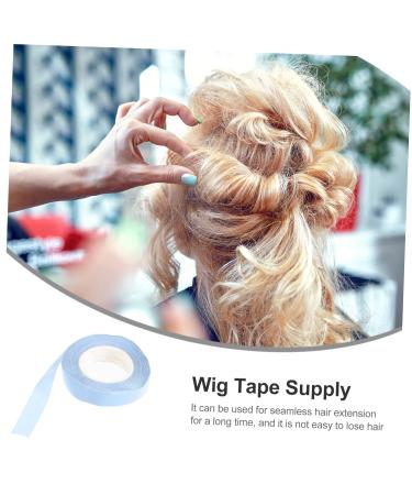 Healeved Wig Tape - 3 Rolls Double-Sided Hair Extension & Lace Front Tape - Sky Blue 5x5x1CM | Best International Shipping - Buy Online on GoSupps.com