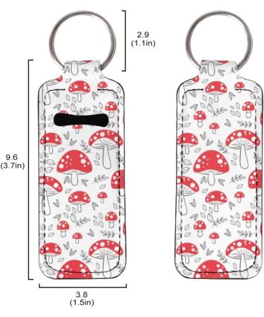 COEQINE Chapstick Keychain for Women and Girls - Lip Balm Holder - Lipstick Holder - Keychain Gray One Size - Buy Online on GoSupps.com