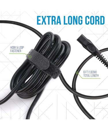 LotFancy Power Supply Charger Replacement for Philips Shaver - 100-240V Input 15V 5.4W Output 1.83m Cable | International Shipping - Buy Online on GoSupps.com