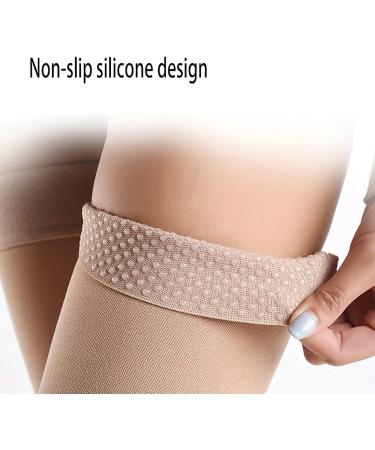Medical Compression Stockings for Varicose Veins - Second Degree Pressure Washable & Comfortable - Pain Relief for Women - Improve Blood Circulation - Black Size S (Flesh M) - Buy Online on GoSupps.com