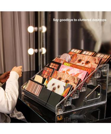 Jauarta 5 Layer Nail Polish Holder Rack Transparent Lipstick Display Staircase Eyeshadow Palette Organize - Buy Online on GoSupps.com