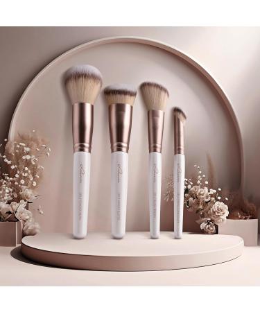 Buy Luvia Flawless Face Brush Set - 4 Vegan Make-Up Brushes for a Perfect Finish | International Shipping Available - Buy Online on GoSupps.com