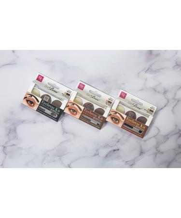 Ruby Kisses Go Brow Eyebrow Kit in Black Dark Brown - Define and Enhance Your Brows - Buy Online on GoSupps.com