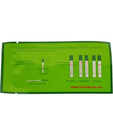 ClinicalGuard Ovulation Test Strips - Pack of 25, Individually-Sealed - Buy Online on GoSupps.com