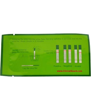 Clinical Guard Ovulation Test Strips (Pack of 100) - Reliable Fertility Predictor - Buy Online on GoSupps.com