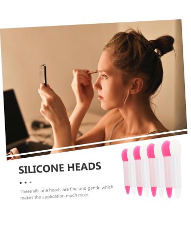 80 Pcs Lip Mask Brush Set - Silicone Lipstick Applicators & Eyeshadow Brushes for Perfect Makeup | Assorted Colors - Buy Online on GoSupps.com