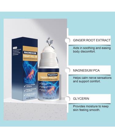 Roll-on contre les douleurs nerveuses Cr me pour Neuropathie des Pieds Soulagement des douleurs nerveuses Bille roll-on apaisante et r paratrice Soin doux pour les mains jambes pieds(1 50ml) 30 g (Lot de 1) 1 - Buy Online on GoSupps.com