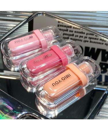 3Pcs Watery Lip Gloss Set | Long-lasting Moisturizing Liquid Lipstick | Vivid Color & Glossy Finish | Waterproof Plump Lip Stain - Buy Now - Buy Online on GoSupps.com