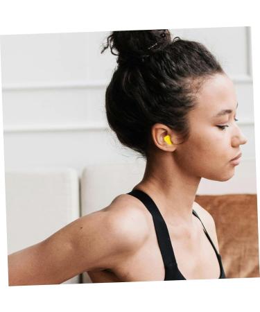 Buy EXCEART Noise Canceling Ear Plugs - 30 Pairs Moldable Sound Insulation for Sleeping & Hearing Protection (Yellow) - Best Noise Reduction Earplugs Online - Buy Online on GoSupps.com