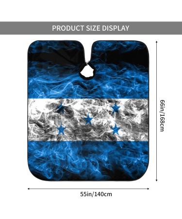 Honduras Flag Barber Cape - Professional Waterproof Hair Cutting Apron for Stylists & Home Use (55"x66 - Buy Online on GoSupps.com