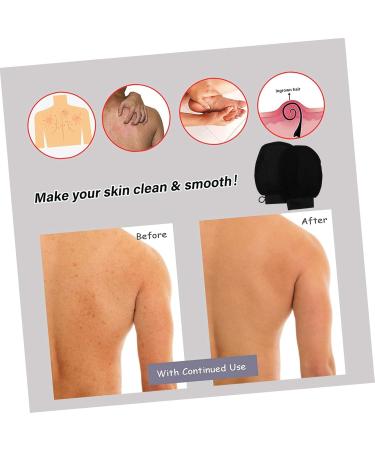 iplusmile Moufles Exfoliants Bain 2 Pi ces Taille Unique en Fibres Synth tiques Noirs Exfoliants et Massants pour Homme et Femme Usage Bain Spa - Buy Online on GoSupps.com
