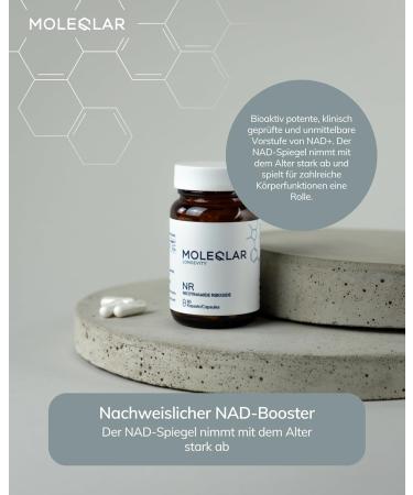 Nicotinamide Riboside Capsules soutien nerg tique cellulaire compl ment alimentaire fournissant 300 mg de chlorure de nicotinamide riboside (NR) par unit bo te de 60 - Buy Online on GoSupps.com
