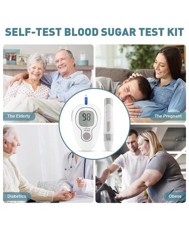 IKZA G-427B Blood Glucose Monitor & Lancing Device - Diabetes Testing Glucometer Machine - Buy Online on GoSupps.com