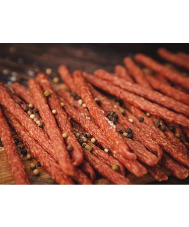 Craftsman Snack Sticks Original - 10 Packs of 45g | Hearty Mini Salami & Smoked Sausage Snacks | Perfect On-the-Go Meat Snack - Buy Online on GoSupps.com