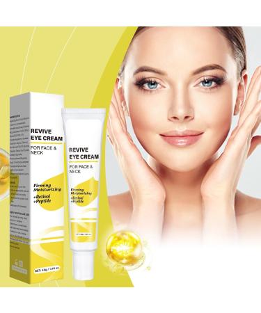 Revive Retinol Antiwrinkle eye cream deeply nourishing firming skin reduces dark spots promotes radiance reduces dark circles for all skin types 40 g 3 pieces unit size 3 pieces 1 ml 1er Pack - Buy Online on GoSupps.com