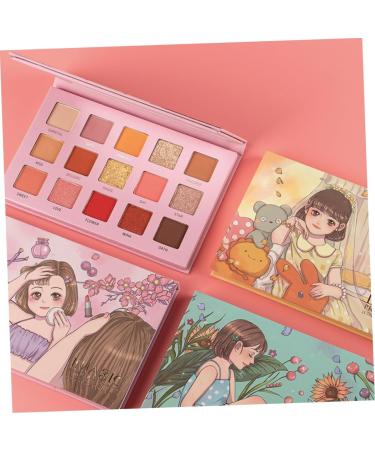 SOESFOUFU 1pc 15 Portable Eyeshadow Compact Eyeshadow Palette Glitter Eye Eyeshadow Makeup Accessories - Buy Online on GoSupps.com