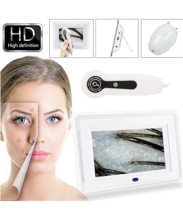 Professional 7 Inch Hair Follicle Oil Moisture Tester Scalp Detector Skin Analyzer Machine Facial Skin Hair Analyzer Machine - Buy Online on GoSupps.com