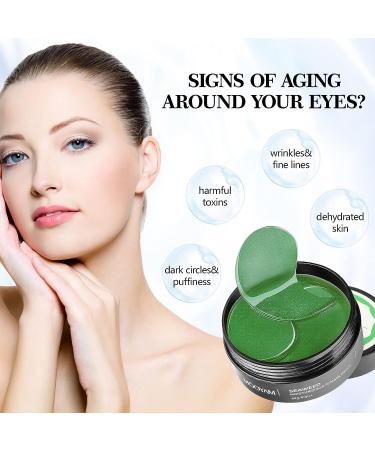 Seaweed Under Eye Mask 30 Pairs - Dark Circle Treatment for Women | Eye Pads for Puffy Eyes & Wrinkles | Anti-Aging Undereye Patches - Buy Online on GoSupps.com