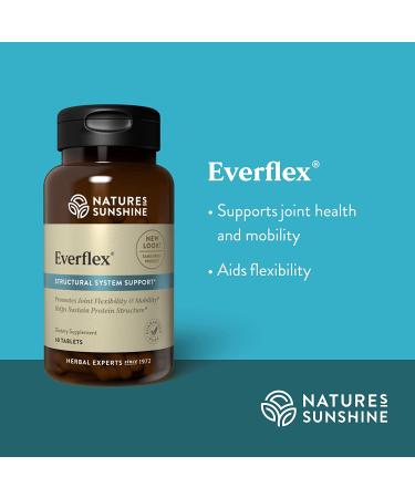 Nature's Sunshine EverFlex with Hyaluronic Acid 60 Tablets | Joint Support Formula | Lubricates Joints, Boosts Flexibility, Promotes Healthy Cartilage - Buy Online on GoSupps.com