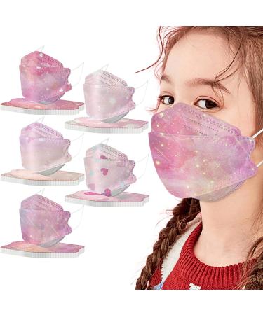 50Pcs 4-Ply KF94 Fish Type Kids Disposable Face Masks - Soft & Breathable Cartoon Masks for 3-8 Aged Kids - Buy Online on GoSupps.com