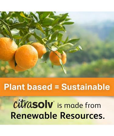 Citra Solv Valencia Orange Concentrated Cleaner & Degreaser - Natural Non-Toxic Biodegradable - 32 Fl Oz - Made in USA - Eco-Friendly International Shipping - Buy Online on GoSupps.com