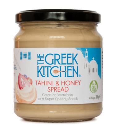 The Greek Kitchen Tahini & Honey Spread - Protein Rich Palm Oil Free No Added Sugar 300 g