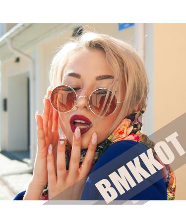 24Pcs Fall Fake Nails - Short Press On Square Acrylic Nails | Autumn Winter Maillard Color & Floral Design for Girls - Buy Online on GoSupps.com