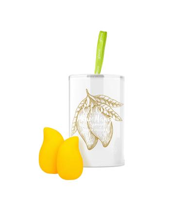 Mini Beauty Blender Set Make Up Beauty Woods MakeUp sponges sponge Beauty sponges cosmetic sponges for liquid powder bb-cream mixed sponge non-latex glov mango mini set 2 pieces