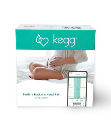 kegg Fertility Tracker + Free Fertility App | 12-Month Pregnancy Warranty | No Recurring Costs | Predicts Fertile Window | Helps Exercise Pelvic Floor Muscles