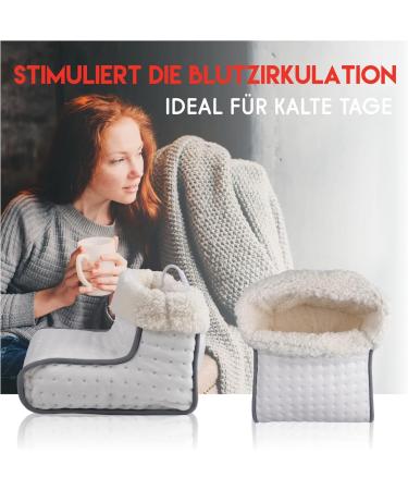 JUNG ALPINA Electric Foot Warmer - 3 Temperature Settings Fits Shoe Sizes up to 46 100 Watts - Perfect for Comfort & Warmth - Buy Online on GoSupps.com