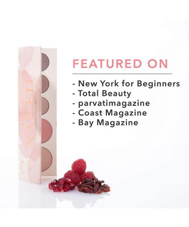 100% PURE Better Naked Makeup Palette - All in One Compact with Eyeshadow, Blush, Face Highlighter - Vegan Formula for Natural Nude Look - Soft Rose, Taupe, Beige Tones - Buy Online on GoSupps.com