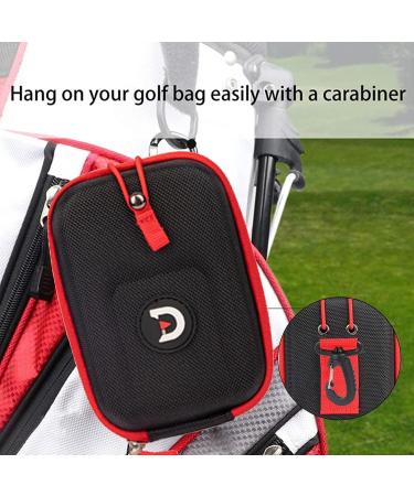 ACHIX Golf Rangefinder Hard Shell Case - Compatible with Bushnell/Callaway/Tectectec - Universal Laser Range Finder Carry Bag with Carabiner Belt Clip - Black - Buy Online on GoSupps.com