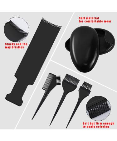 Dreamtop 18 Pcs Hair Dye Kit with Brush, Bowl, Gloves, Cape & Highlighting Board - Ideal for Bleaching & Coloring Hair - Buy Online on GoSupps.com