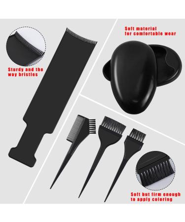 Dreamtop 18 PCS Hair Dye Coloring Kit - Salon Quality Hair Tinting Bowl, Brush, Gloves, Highlighting Board, Mixer, Cape, Ear Cover - for Professional and Home Hair Coloring & Bleaching - Buy Online on GoSupps.com