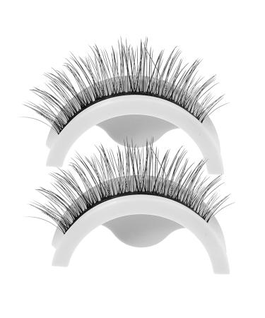 FOMIYES 1 Pair False Eyelash Fake Eyelash Eye Lash Extention Makeup Cleansing Water Lash Adhesive Strips Lash Decor Eye Lashes Party Eyes Decors Glue Decorate Extend Chemical Fiber