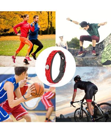 Adjustable Anti-Static Bracelet | Waterproof Silicone with Energy Bars for Men & Women - Shop Internationally! - Buy Online on GoSupps.com