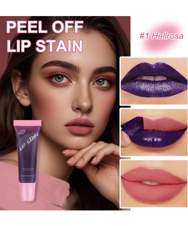 ARCHIDATE Lip Stain Peel Off Set of 3 Water Resistant Long Lasting Highly Pigmented Peel Off Matte Finish Transfer Prevention Lip Tint Peel Off with Moisturizing Sodium Hyaluronate - Buy Online on GoSupps.com