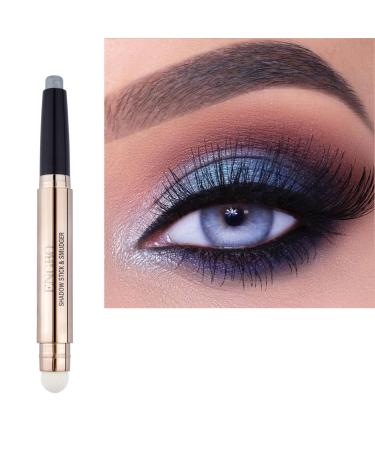 Lucoss double-sided eyeshadow pencil-Eyeshadow Stick Highlighter LidSchattenpark shimmering and matter Eyeliner-Abbey gift for girls and women (A10)