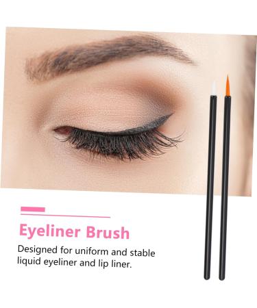 Mikinona Lash Brush 100pcs Disposable Eyelash Brush Makeup Brush Lash Applicator Eyeliner Fiber Brush Eyes Girl Tool - Buy Online on GoSupps.com