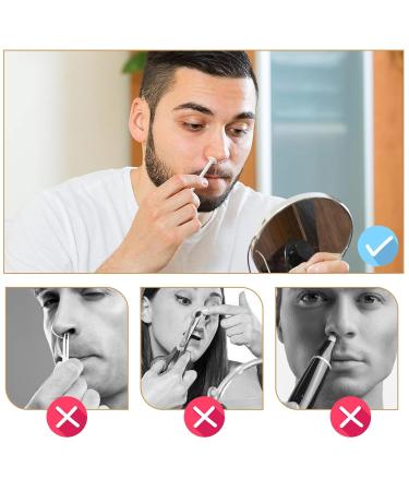 100 Pieces Nose Wax Chopsticks Set - Plastic Nostril Cleaning & Hair Removal for Men & Women - Buy Online on GoSupps.com