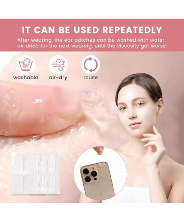 48pcs Elf Ear Stickers - Transparent Silicone Ear Tapes for V-Shaped Face & Ear Training - Posture Corrector Accessory - Buy Online on GoSupps.com