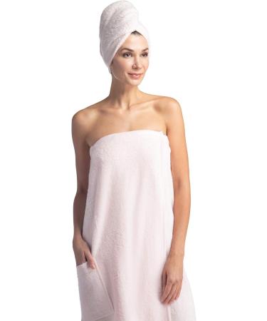 Shop Fishers Finery Women's Terry Cloth Head Wraps - 19x40 Pink 2 Pack | Premium Hair Towels for All Hair Types - International Shipping Available - Buy Online on GoSupps.com