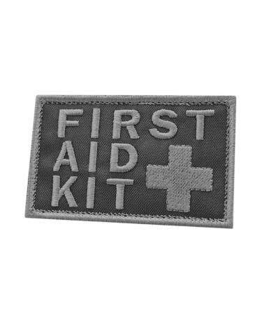 LEGEEON Subdued First Aid Kit 2x3.25 IFAK Medic MED Trauma Paramedic Morale Fastener Patch - Buy Online on GoSupps.com
