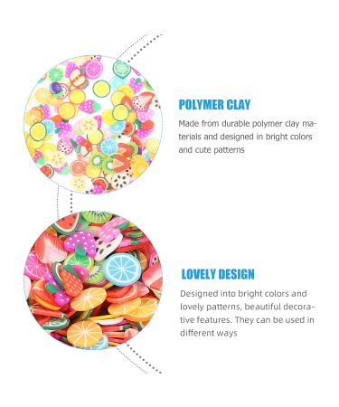 Nuobesty 4000-Piece Nail Art Set | Soft Sound Resin Nail Decorations | 3D Fruit & Cake Nail Splinters for Enchanted Women | International Shipping Available - Buy Online on GoSupps.com